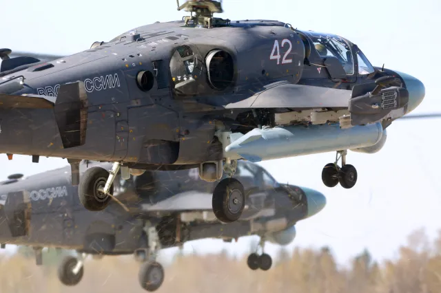 Sztab Generalny: Ukraina strąciły dwa rosyjskie śmigłowce Ka-52