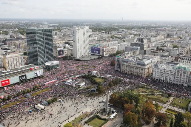 Światowe media o Marszu Miliona Serc. "Pokaz siły opozycji"