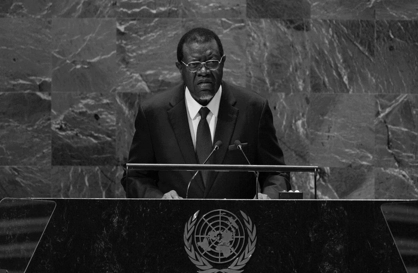 Zmarł prezydent Namibii Hage Geingob. Miał 82 lata