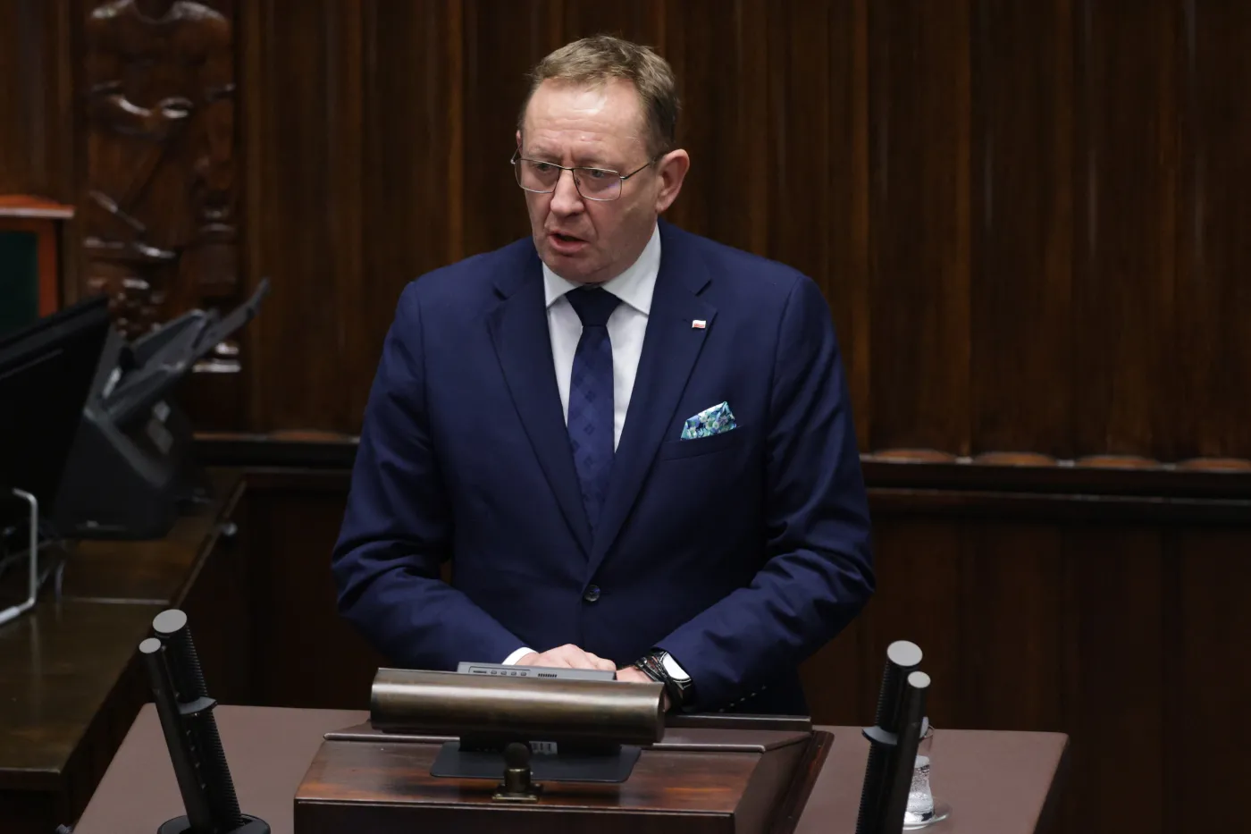 Robert Telus o awanturze pod Sejmem: Było mi wstyd, winna psychologia tłumu