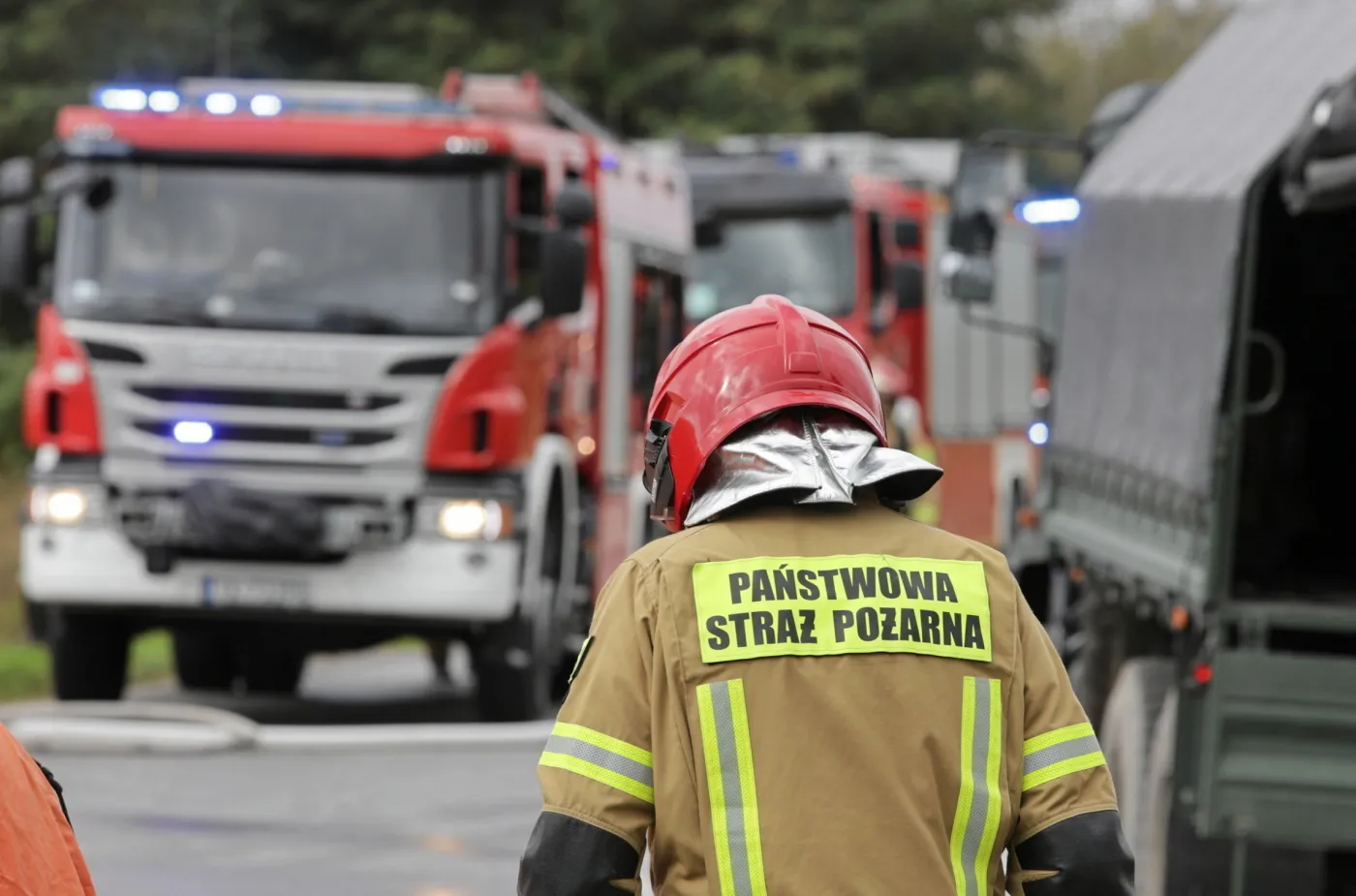 Pożar w Klępczewie. Nie żyje poparzony mężczyzna
