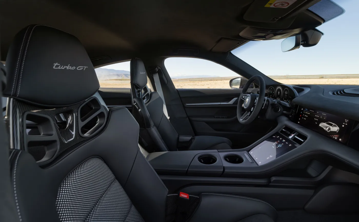 Porsche Taycan Turbo GT z pakietem Weissach