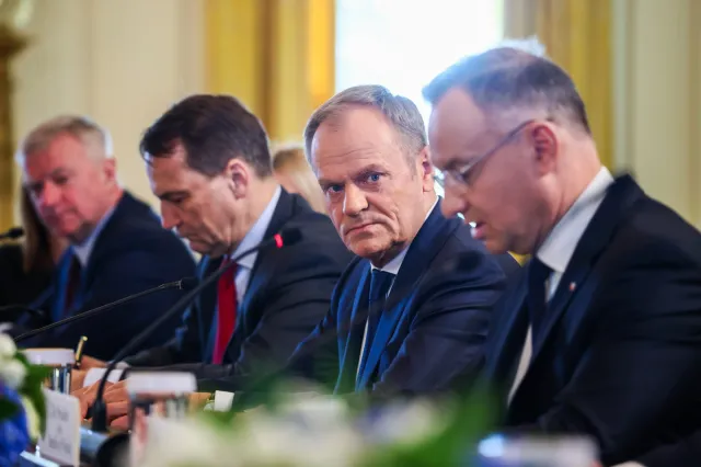 Zakończyło się spotkanie Andrzeja Dudy i Donalda Tuska z Joe Bidenem
