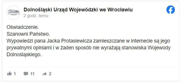 Oświadczenie
