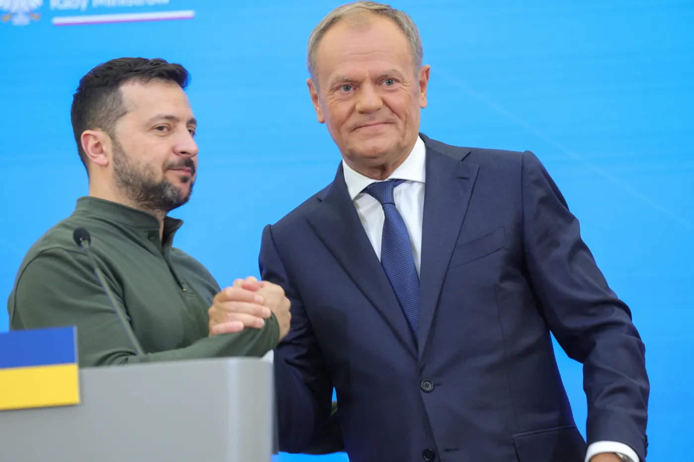 Donald Tusk, Wołodymyr Zełenski