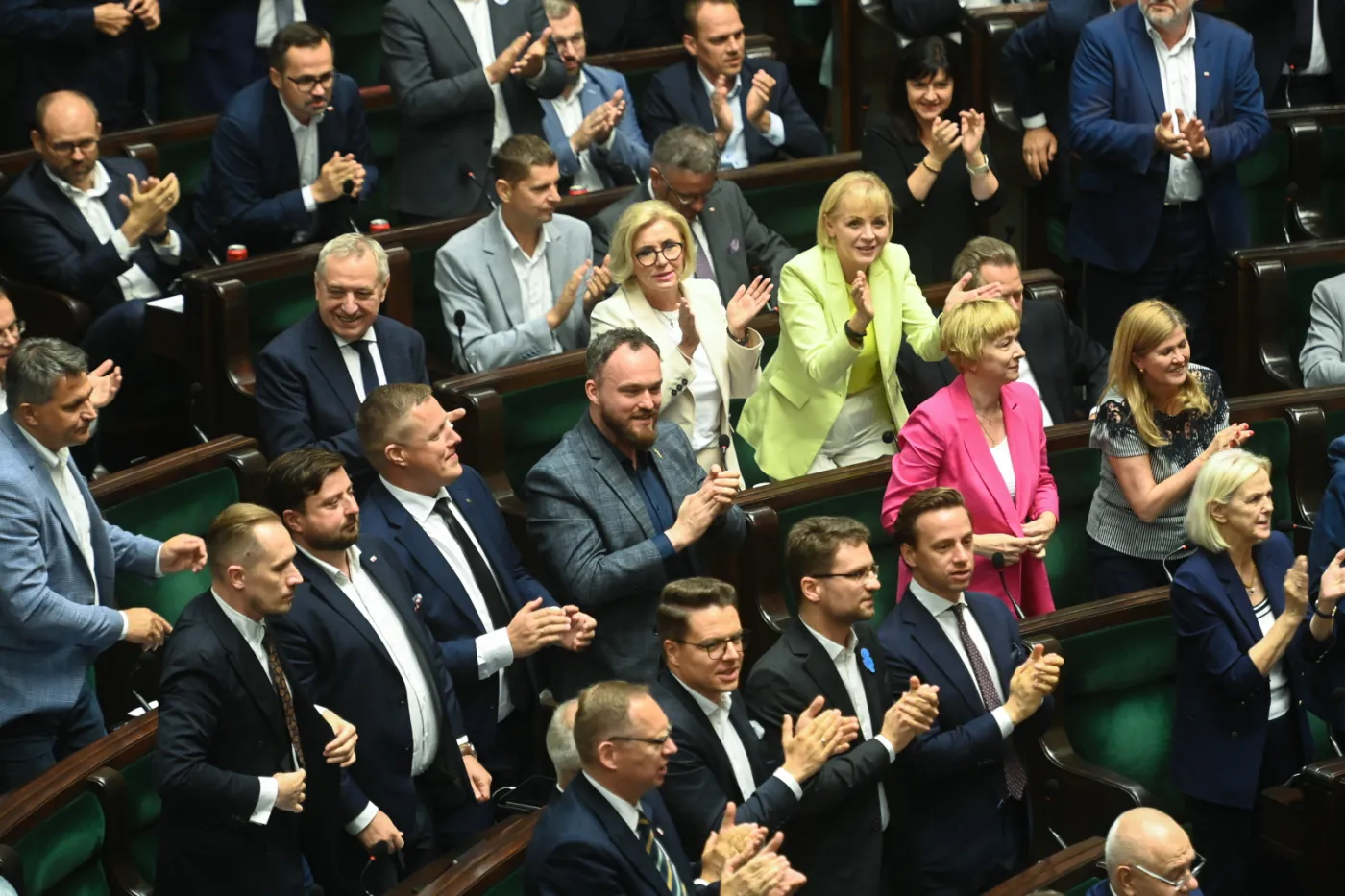 politycy PiS i Konfederacji