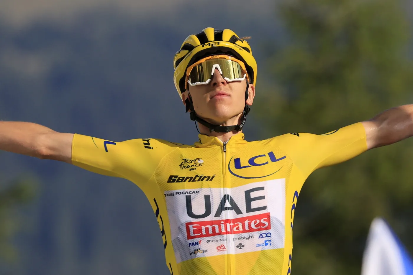 Tadej Pogacar trzeci raz w karierze wygrał Tour de France