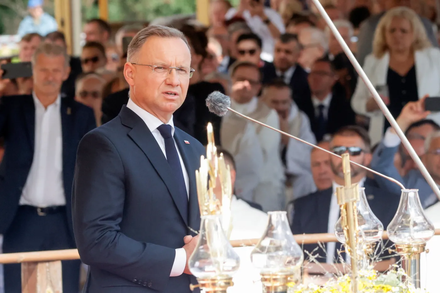 Znaczące słowa prezydenta Dudy. "Kiedy ktoś próbuje odebrać nam religię..."