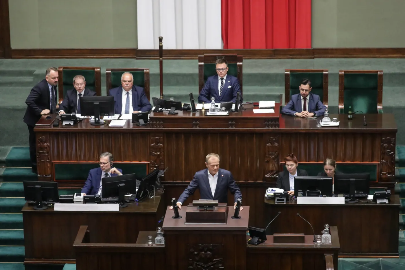 Premier Donald Tusk o powodzi: Największa ulewa w historii Europy Środkowej