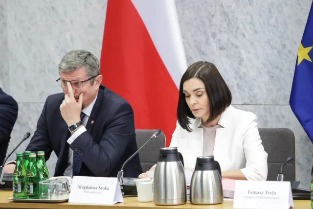 Spięcie w programie Moniki Olejnik. "Bo się pan spoci niepotrzebnie"