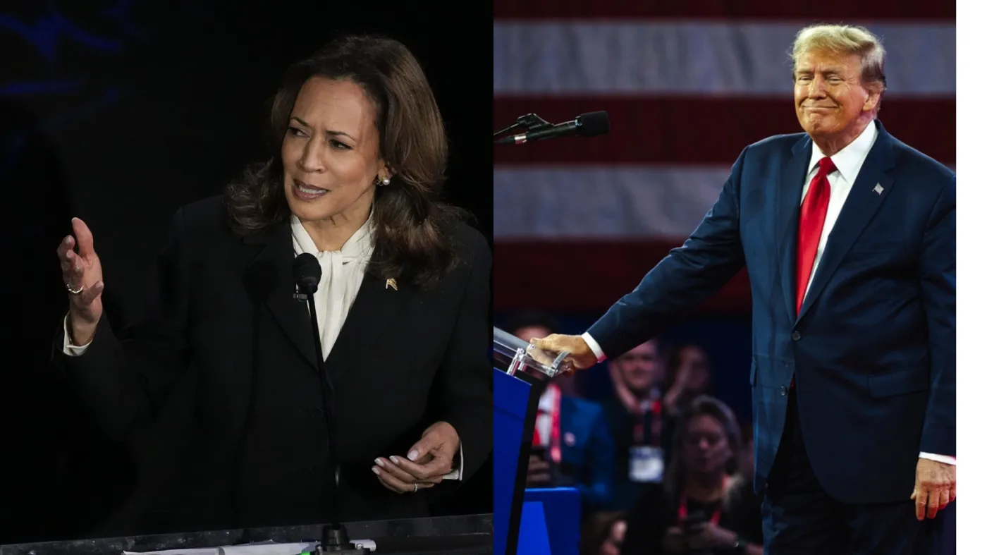 Wyścig Harris kontra Trump na ostatniej prostej. Niespodzianka w sondażu