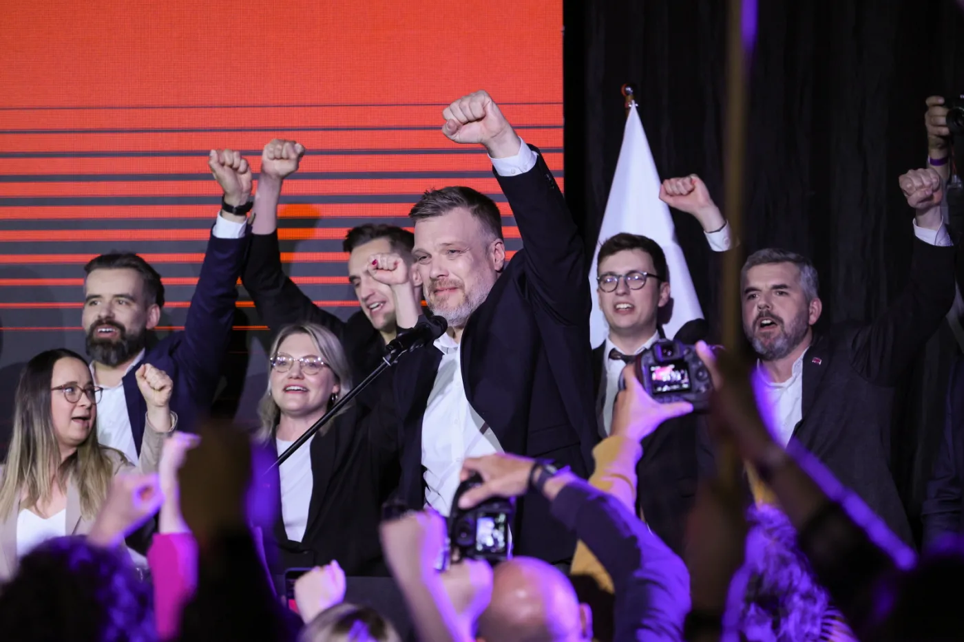 Adrian Zandberg: Słyszeliśmy, że będziemy mieli 0,5 proc. poparcia