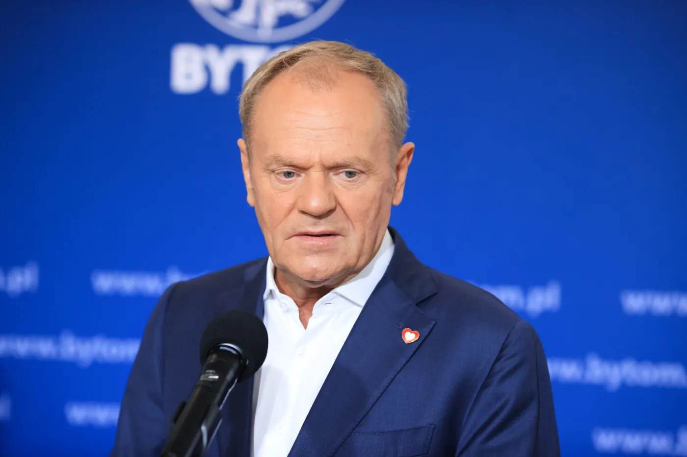 Tusk: "Wielki Bu" mówił, że trzyma za gardło Nawrockiego