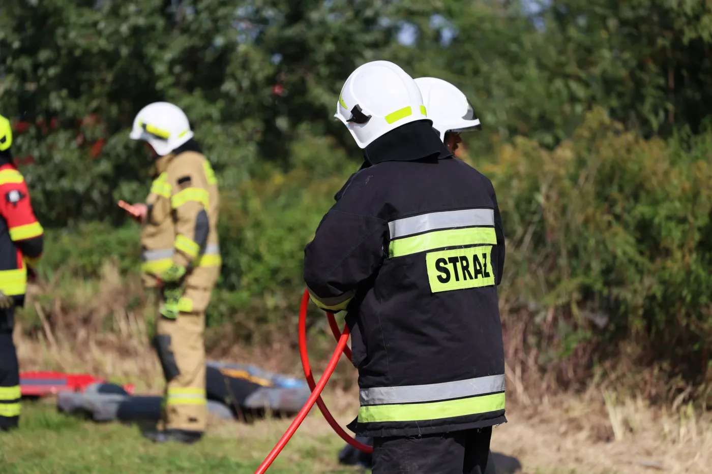 Pożar budynku w Wiskitkach. 4-letni chłopczyk nie żyje