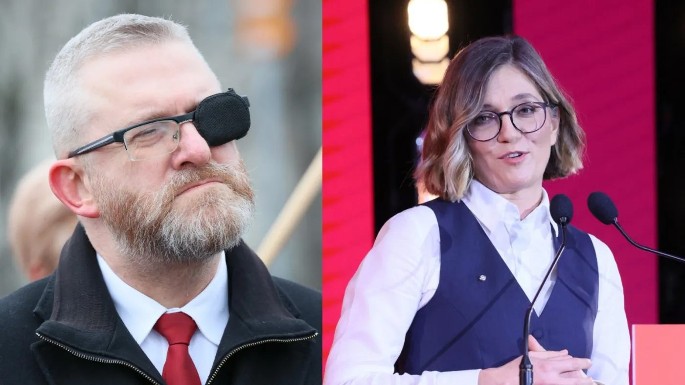Magdalena Biejat tłumaczy, kto "wyhodował Grzegorza Brauna". "Dołożyły się KO i PSL"