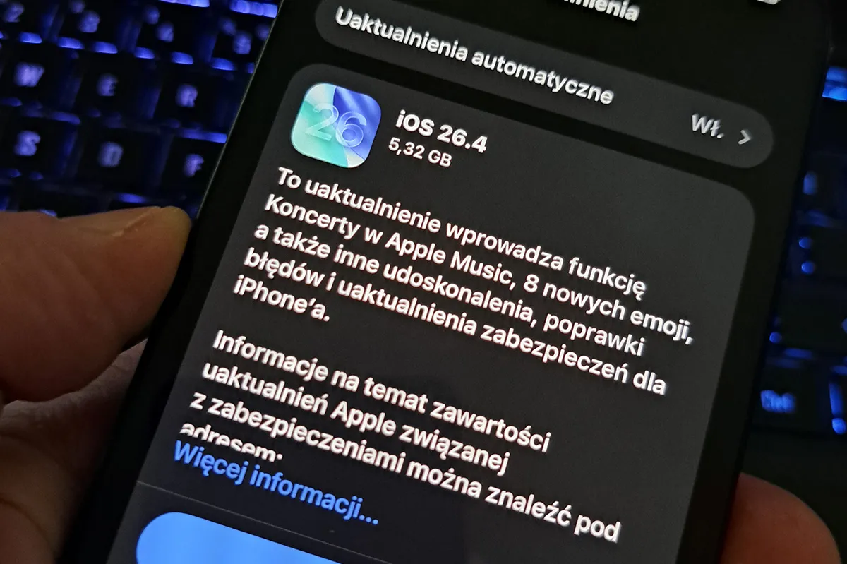 Aktualizacja iOS