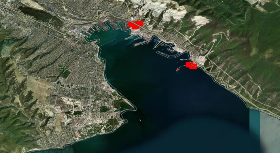Pożary po ataku na port w Noworosyjsku