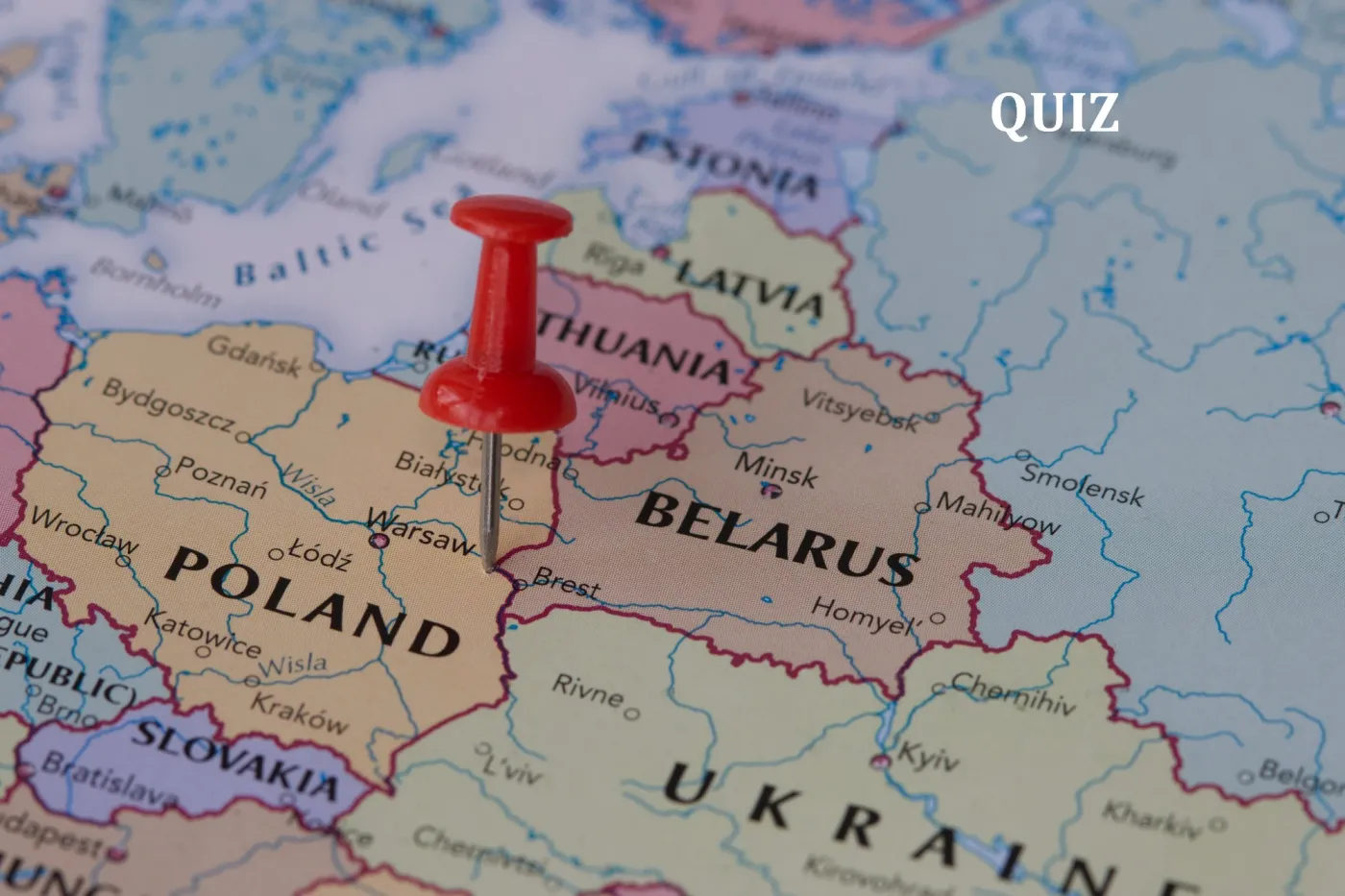 Trudny quiz z geografii Polski pokonuje już na start. Wynik 20/20 tylko dla orłów