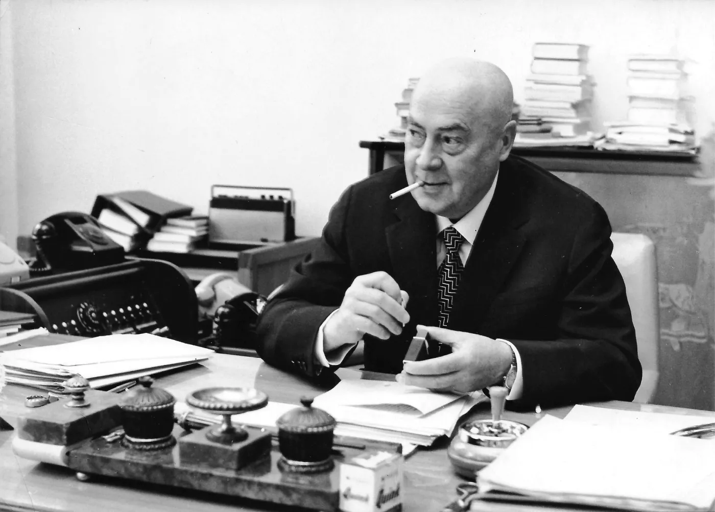 Przewodniczący Rady Państwa Józef Cyrankiewicz