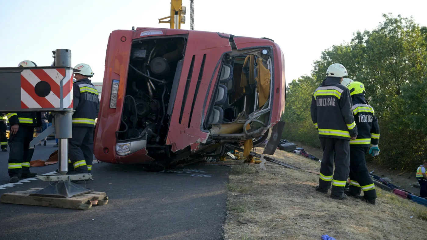 Wypadek polskiego autokaru na Węgrzech