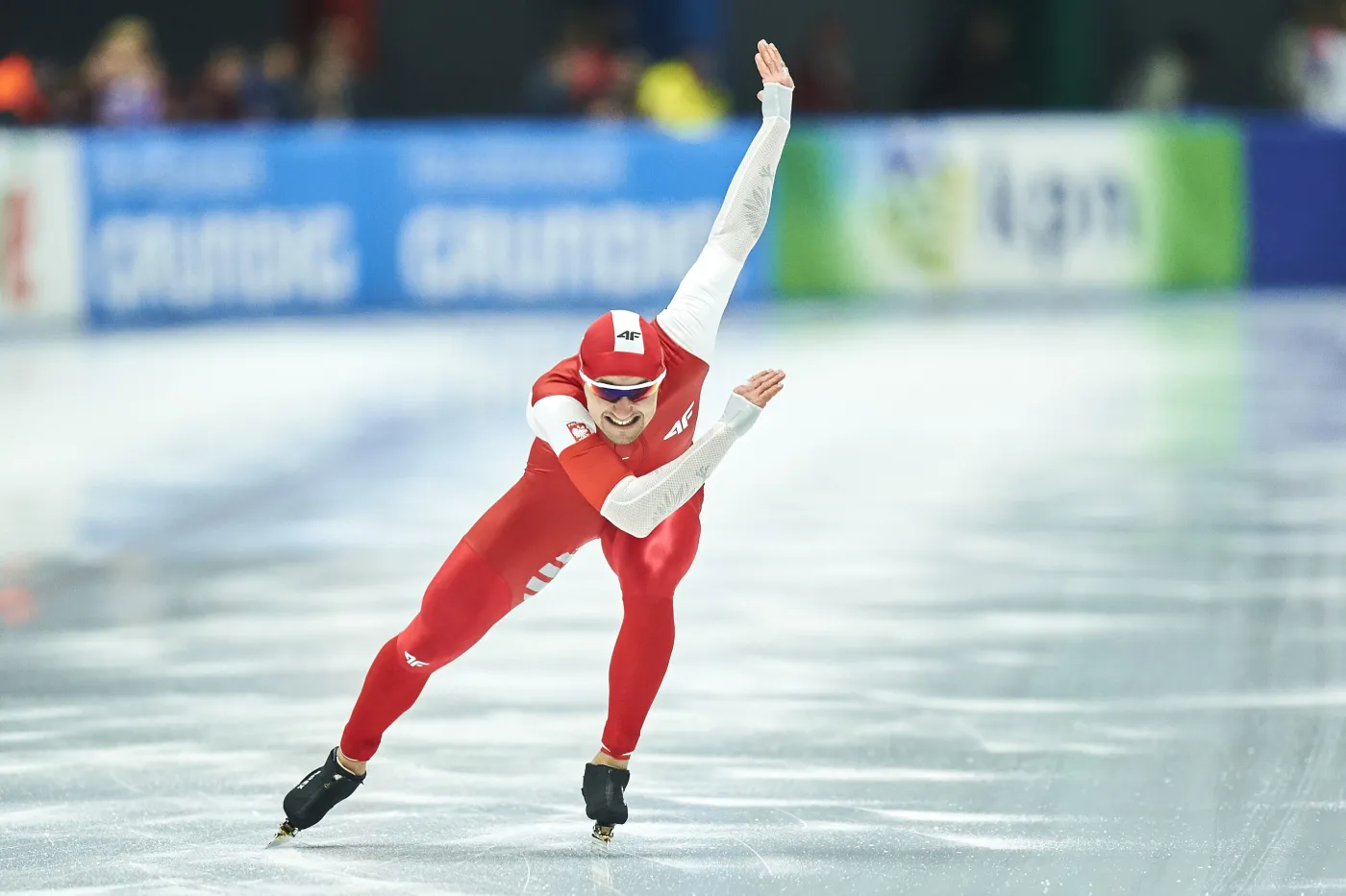 ME w łyżwiarstwie szybkim: Artur Nogal o włos od medalu na dystansie 500 m