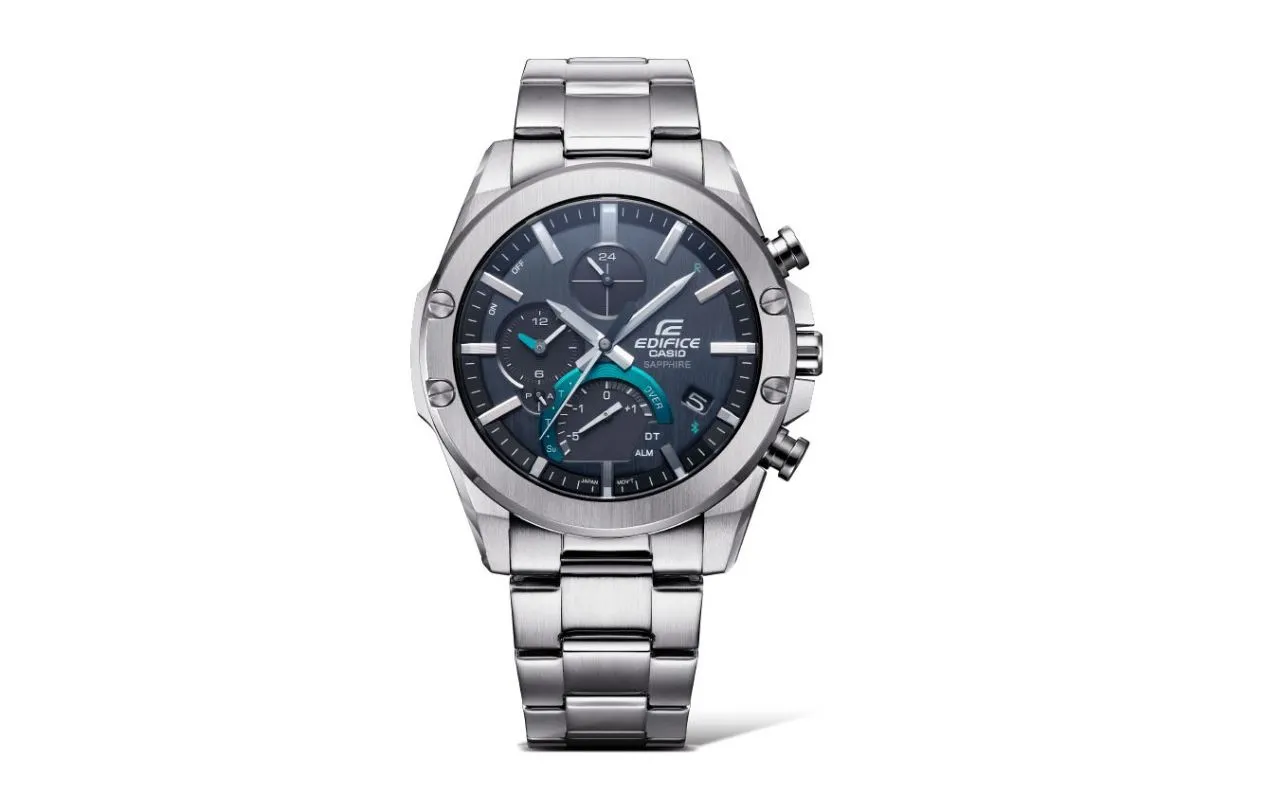 Eko-zegarek, którego bateria nigdy się nie kończy. Nowy Casio Edifice łączy się też ze smartfonem