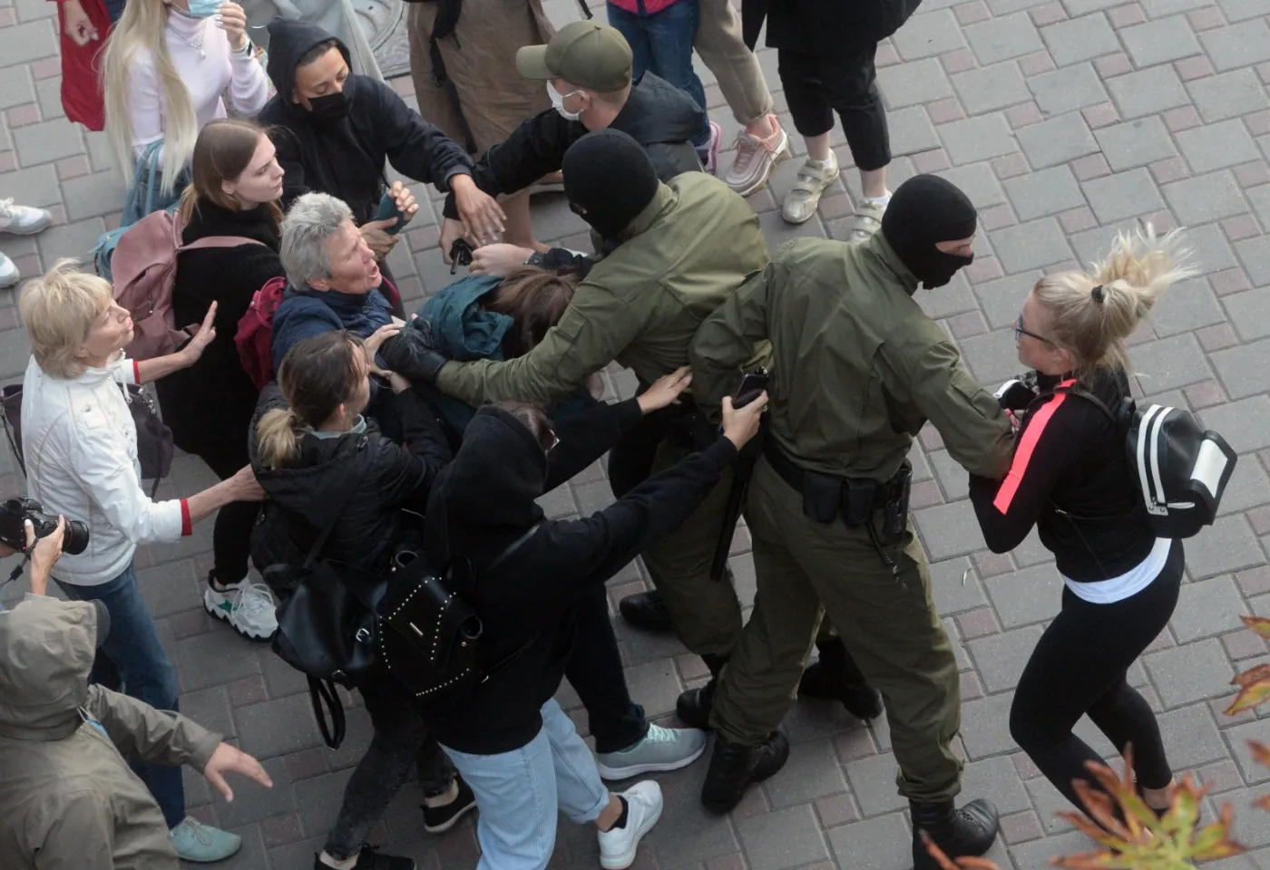 Białoruskie MSW: W piątek podczas akcji protestacyjnych zatrzymano 32 osoby