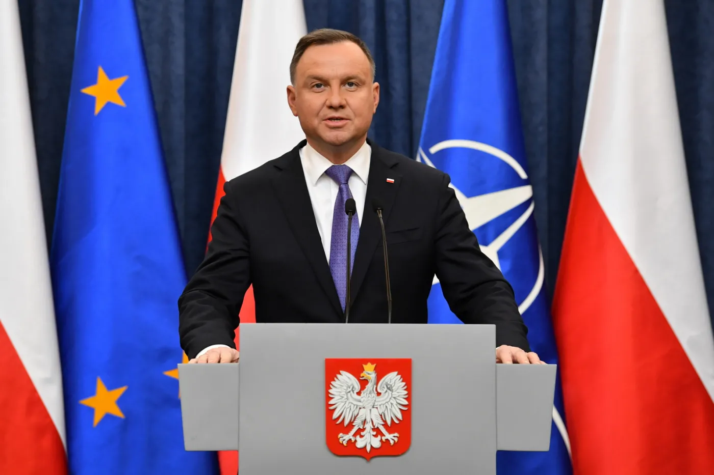 Zełenski: Codziennie rozmawiam z prezydentem Dudą. Mamy bardzo dobre relacje