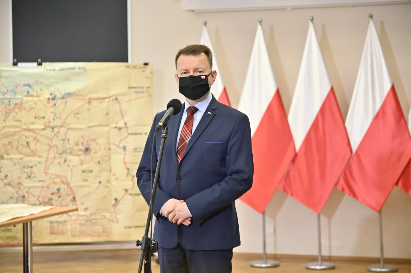 Szef MON: na granicy z Białorusią będzie pracować około 10 tys. wojskowych