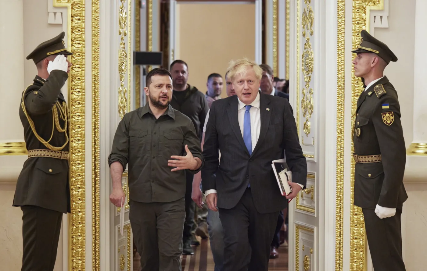 Johnson w Kijowie: Rozumiem, dlaczego nie możecie iść na kompromis z Rosją