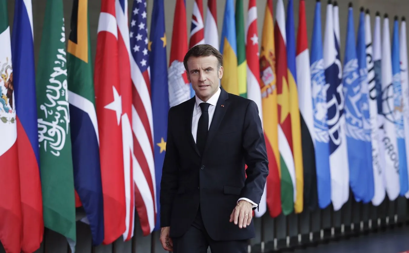 Macron wezwał przywódcę Chin do współpracy. Chodzi o agresję Rosji w Ukrainie