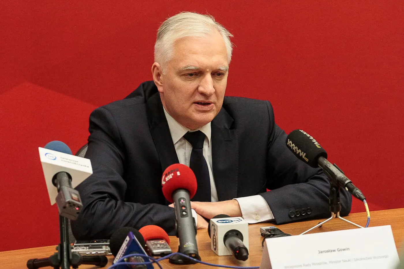 Wicepremier Gowin zakażony koronawirusem. W związku z tym  szef Porozumienia będzie pracował zdalnie