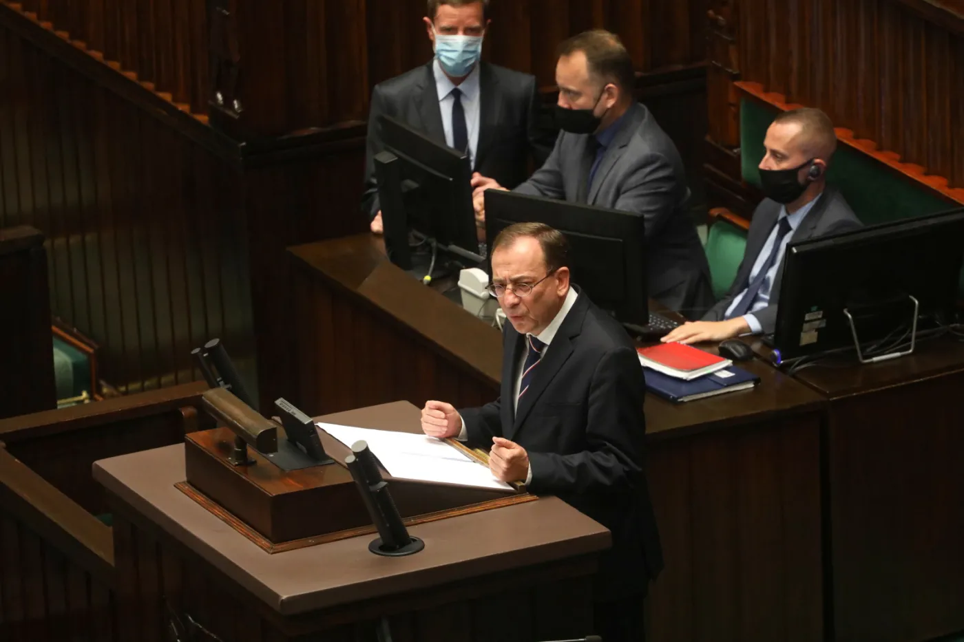Kamiński do opozycji: niebezpieczeństwo jest realne, nie przeszkadzajcie nam