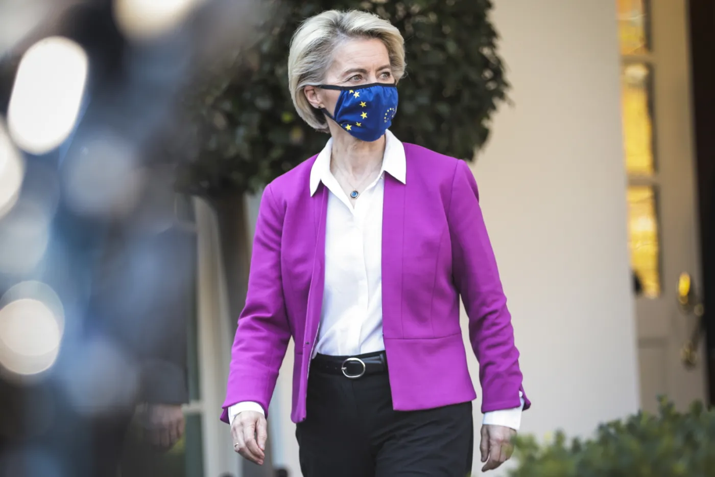 President Joe Biden meets with President of the European Commission, Ursula von der Leyen