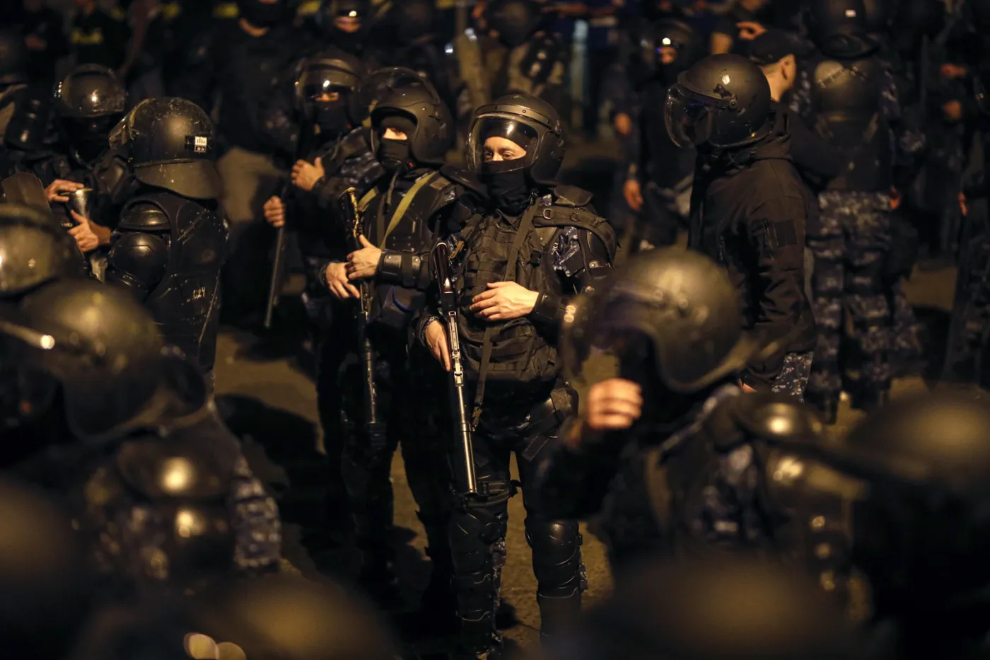 Protest against a draft bill on 'foreign agents' near the Georgian Parliament