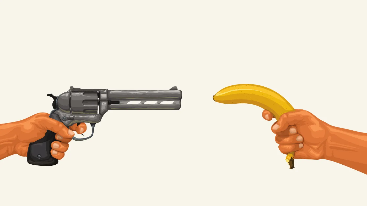 banan pistolet