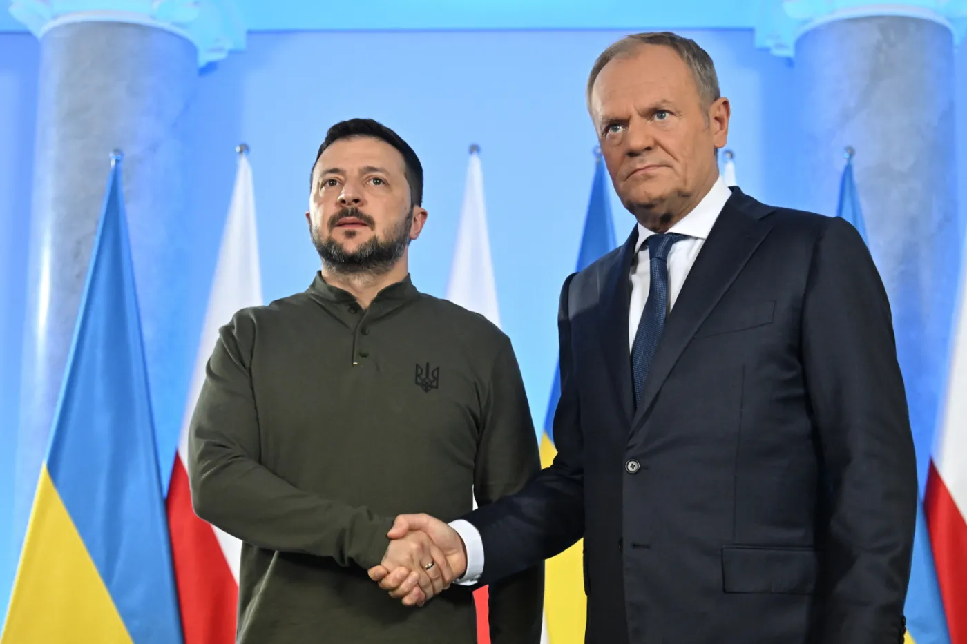 Donald Tusk, Wołodymyr Zełenski