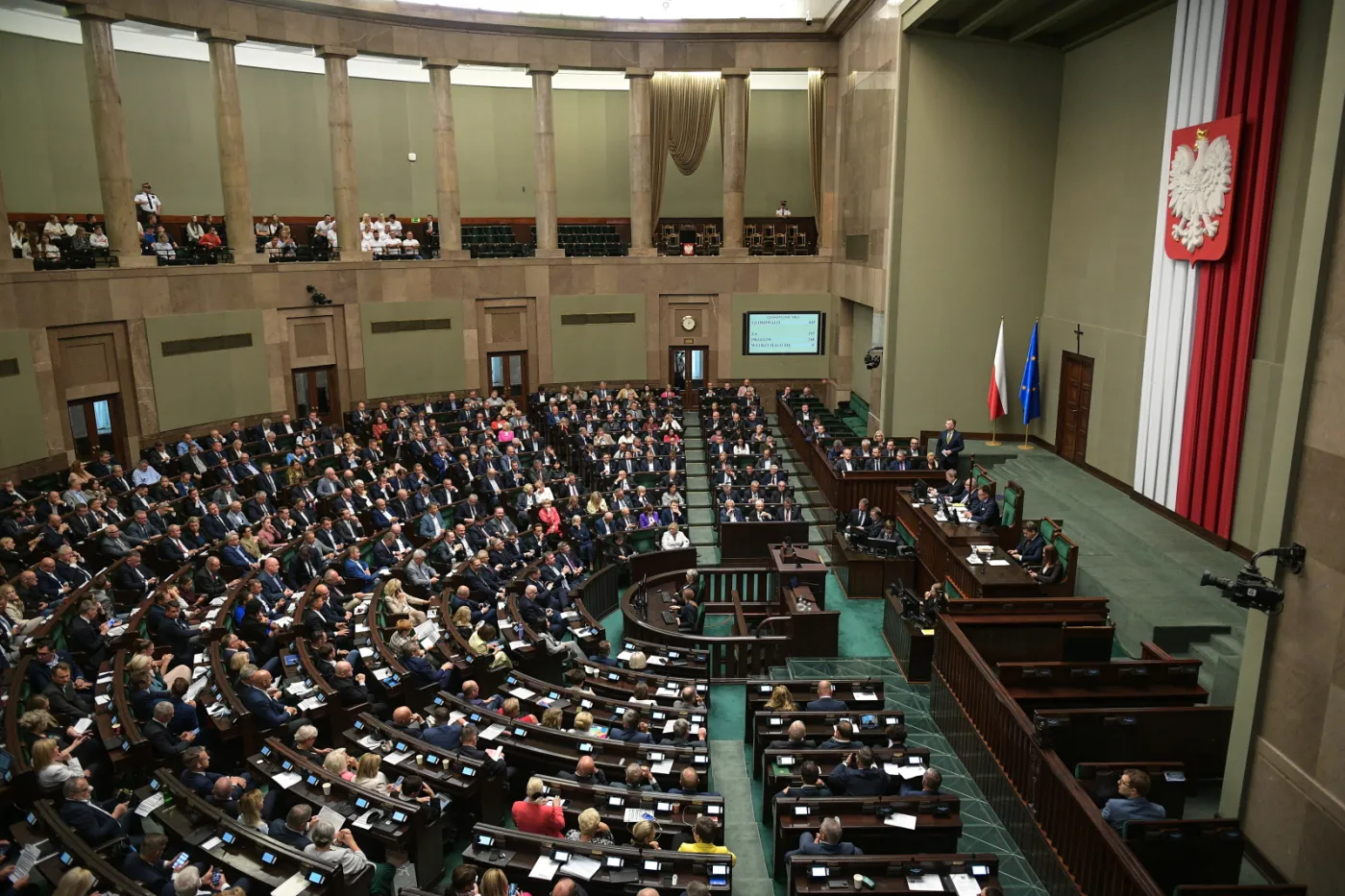 Posłowie w Sejmie