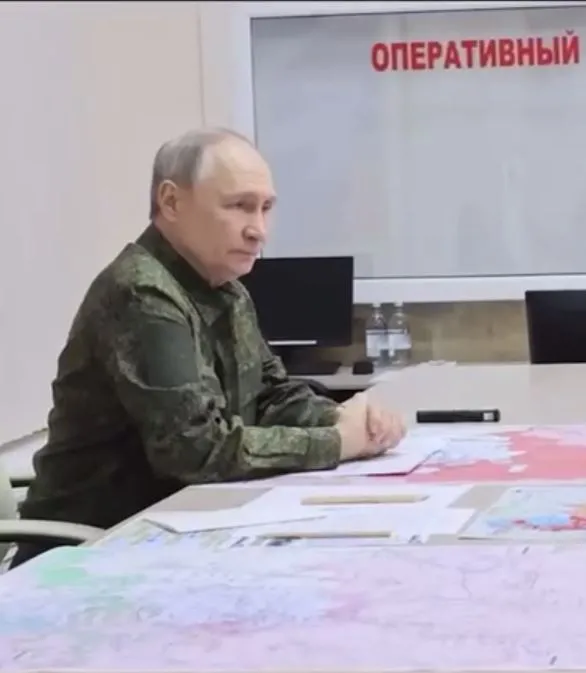 Putin w mundurze wojskowym! Pada rozkaz zniszczenia sił ukraińskich w obwodzie kurskim.