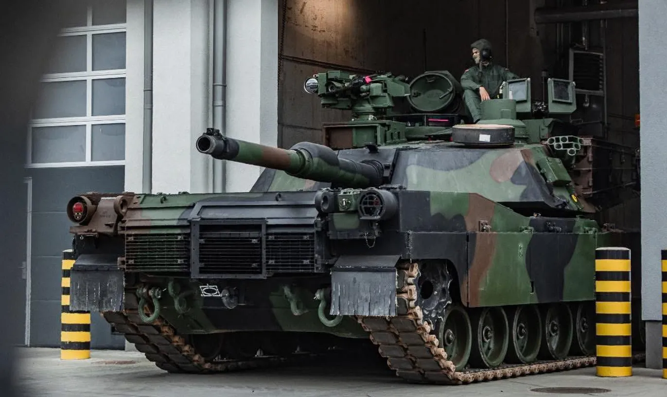 Abrams w Wesołej. Polska takze dysponuje tym typem czołgu