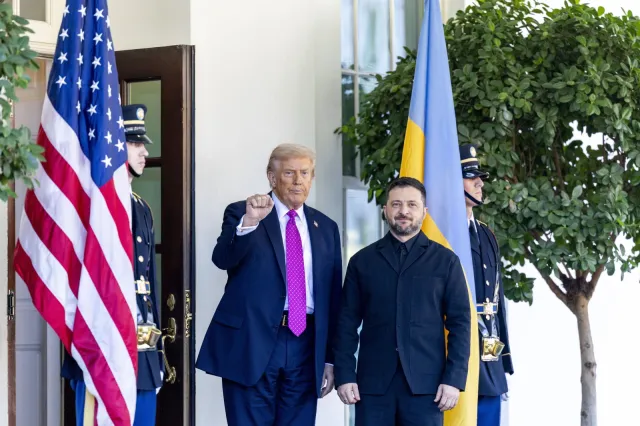 Zełenski wraca z USA bez Tomahawków - rozczarowanie w Kijowie? Media komentują trudne spotkanie z Trumpem