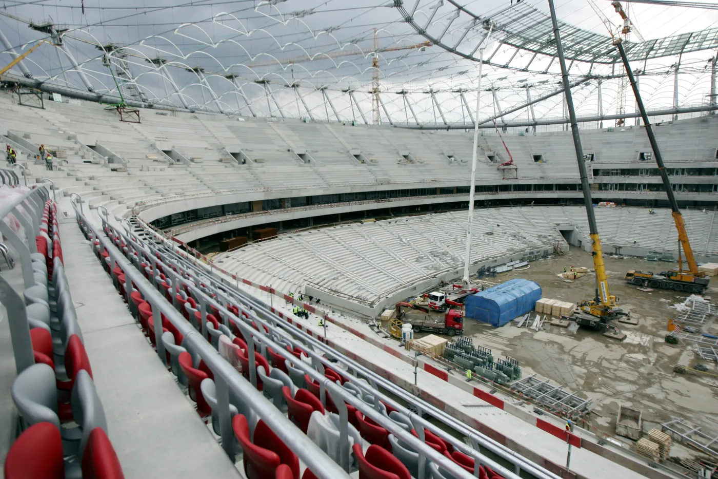 Warszawa przed Euro 2012: zobacz stan najważniejszych inwestycji