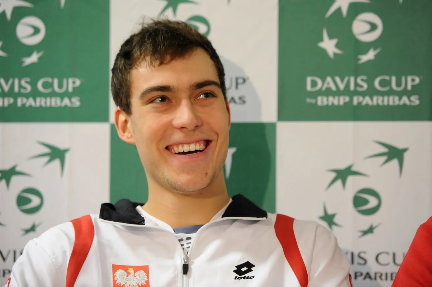 WARSZAWA ARENA URSYNOW KONFERENCJA PRASOWA PRZED MECZEM TENISA POLSKA MADAGASKAR N/Z JERZY JANOWICZ