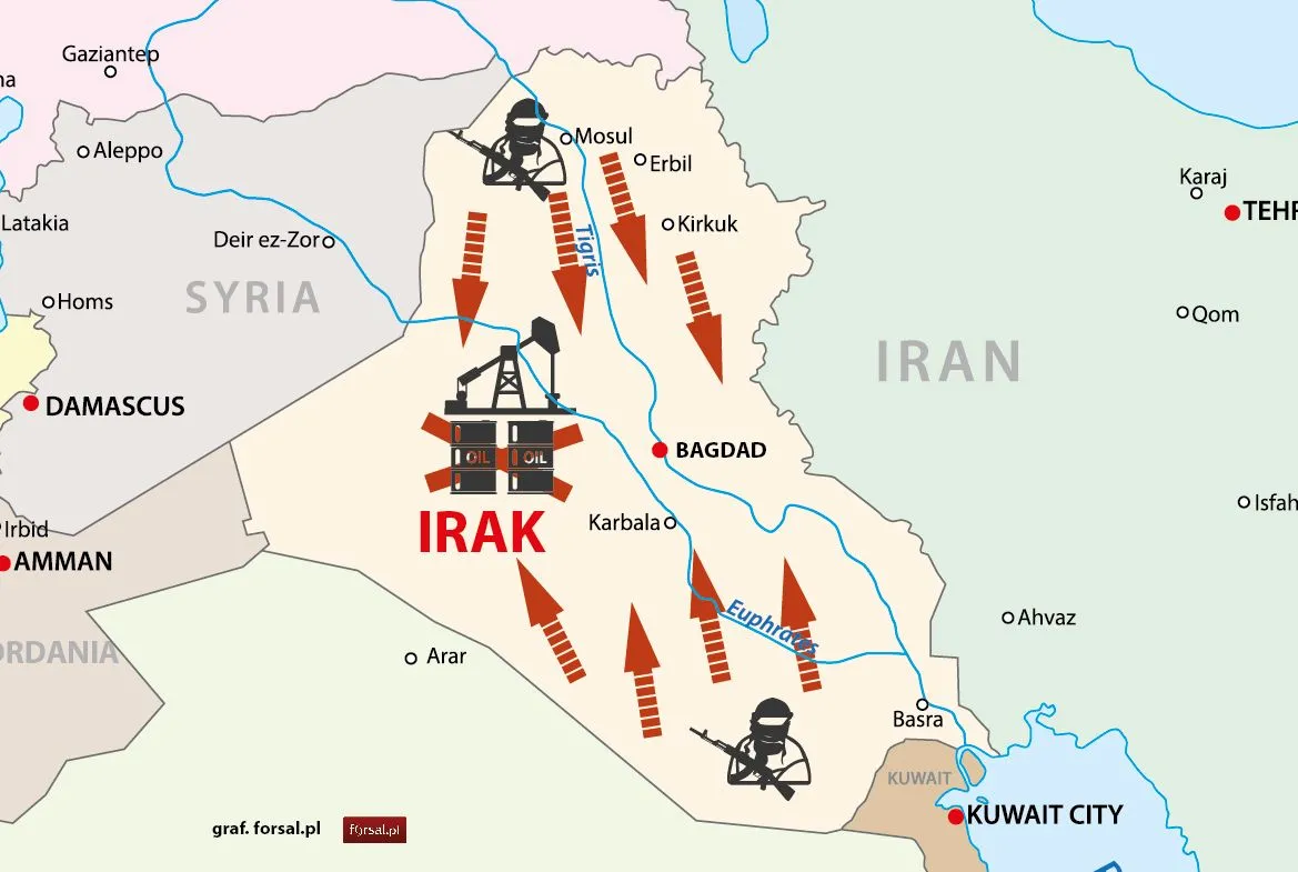 Najpierw Syria, teraz Irak. Rosja nie wyklucza nalotów