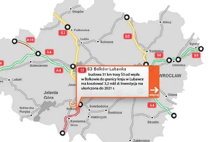 Ta trasa połączy porty w Szczecinie i Świnoujściu z południem Europy. Budowa S3 idzie pełną parą