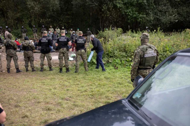 Usnarz Górny: Nowe posiłki wojska i policji na granicy polsko-białoruskiej