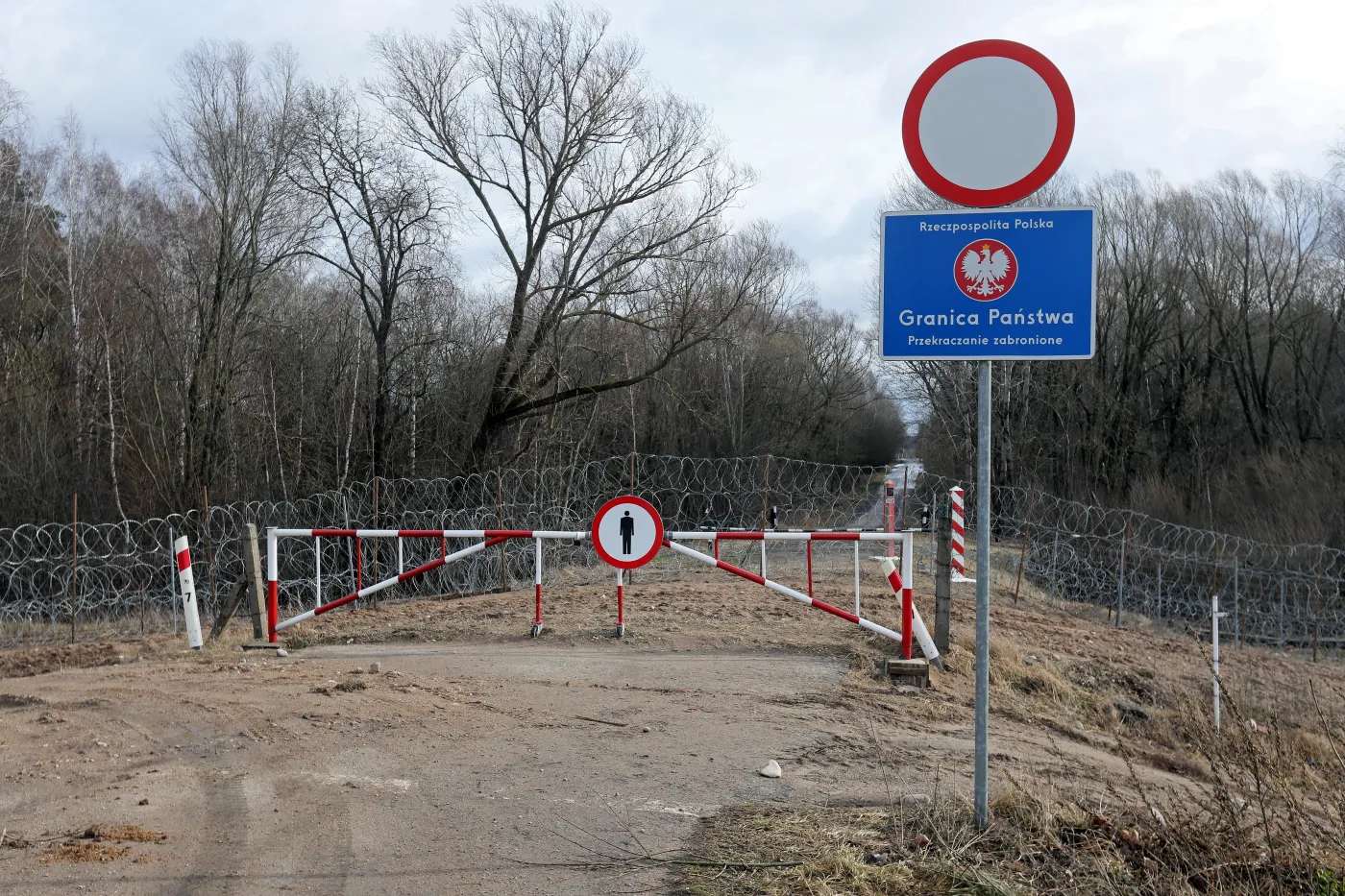 Zapora na granicy z Białorusią ma być gotowa do końca czerwca