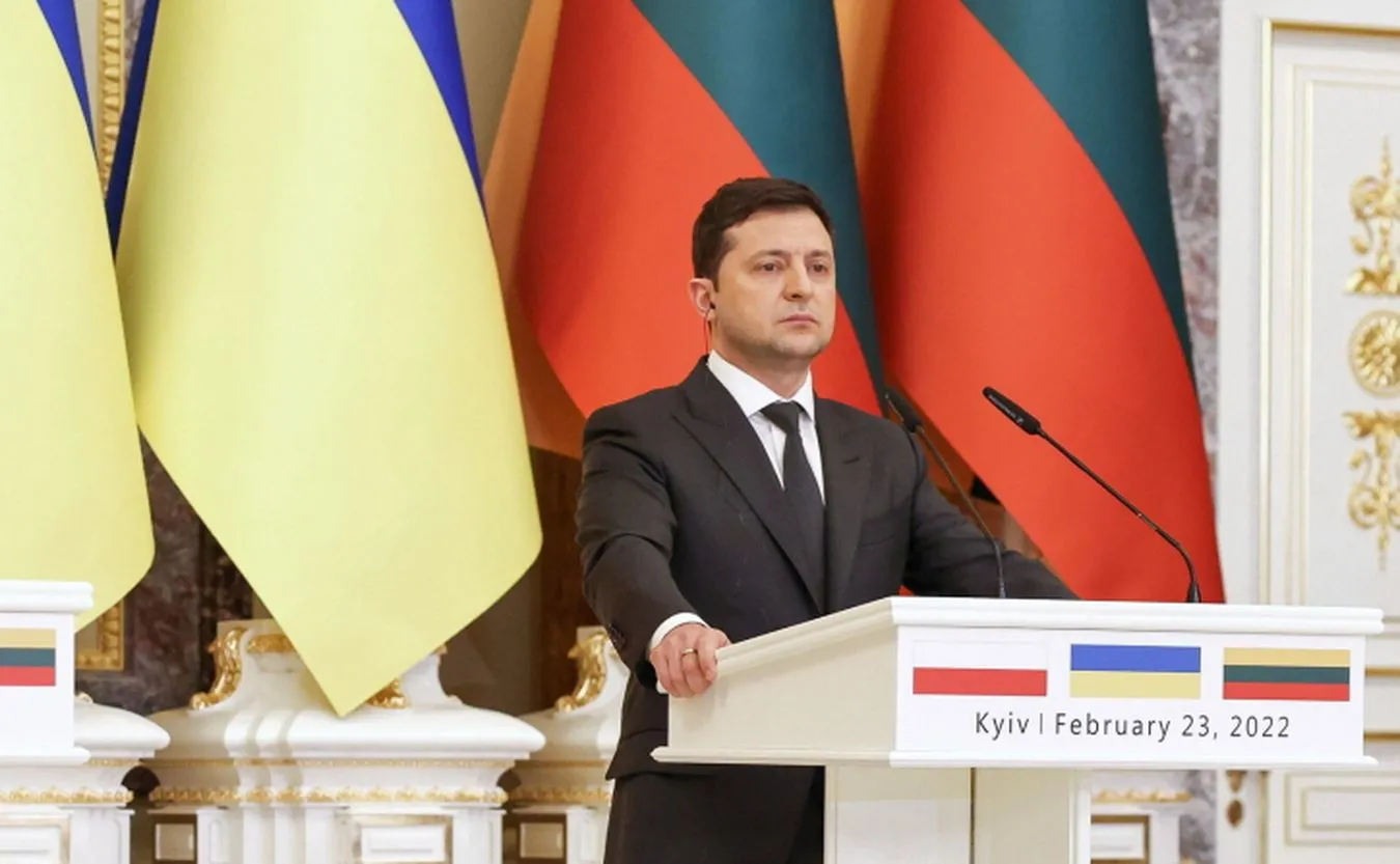 Zełenski: Jestem otwarty na rozmowy pokojowe z Rosją, ale nie na Białorusi