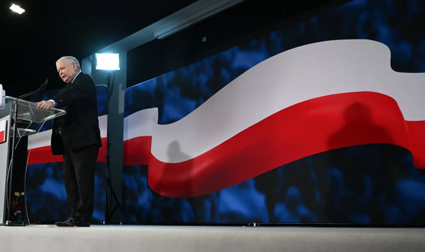 Jarosław Kaczyński: Koalicja Obywatelska to w istocie "formacja niemiecka"