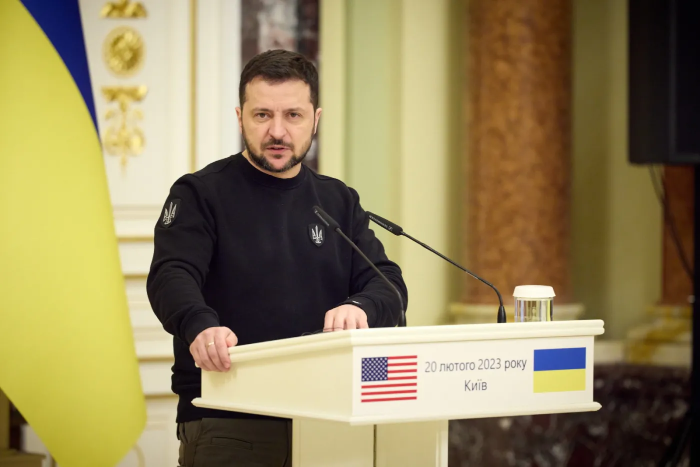 Zełenski: Pomimo nacisków na nasze siły linia frontu nie uległa zmianie
